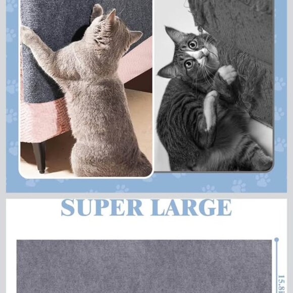 2pcs Cat Scratch Furniture Protector,78.7"x15.8" - Picture 3 of 4